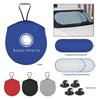 COLLAPSIBLE AUTOMOBILE SUN SHADES